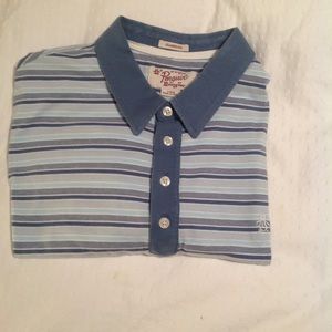 Penguin Stripped Polo
